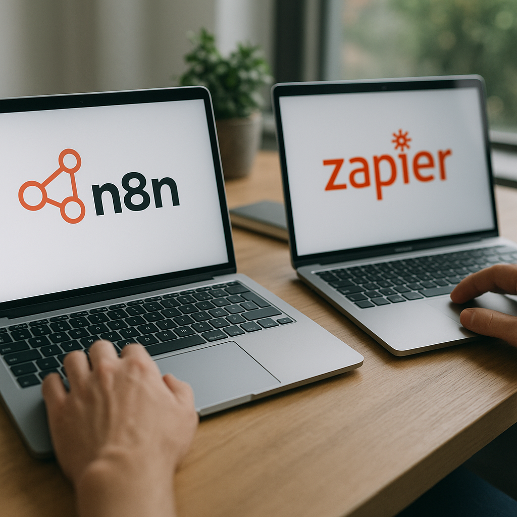 N8N מול Zapier: השוואה מקיפה לבחירת כלי האוטומציה המתאים