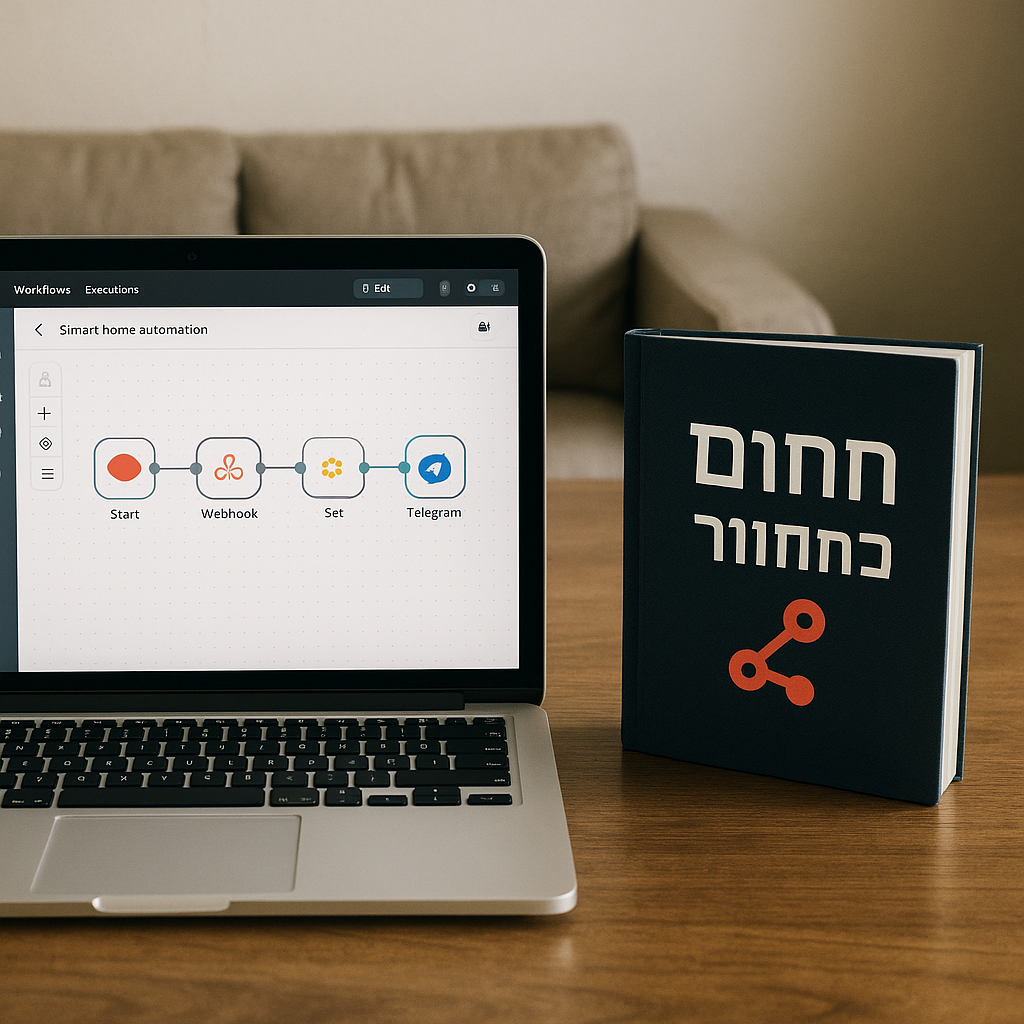 n8n בעברית: המדריך המלא לאוטומציה חכמה