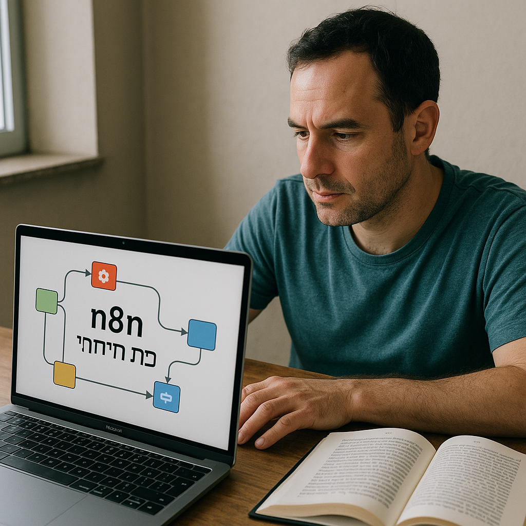 n8n בעברית: מדריך מקיף לאוטומציה ללא קוד