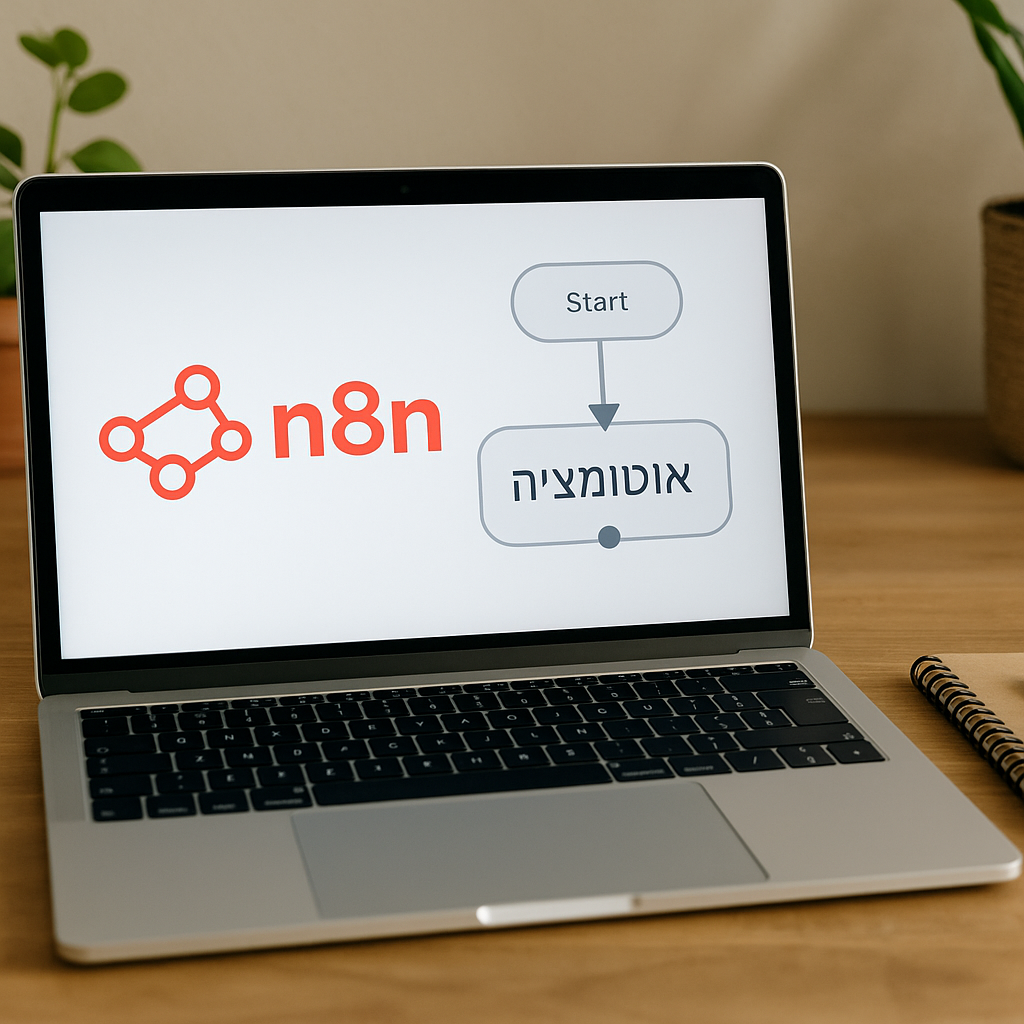n8n בעברית – מדריך מקיף לאוטומציה חכמה ופשוטה