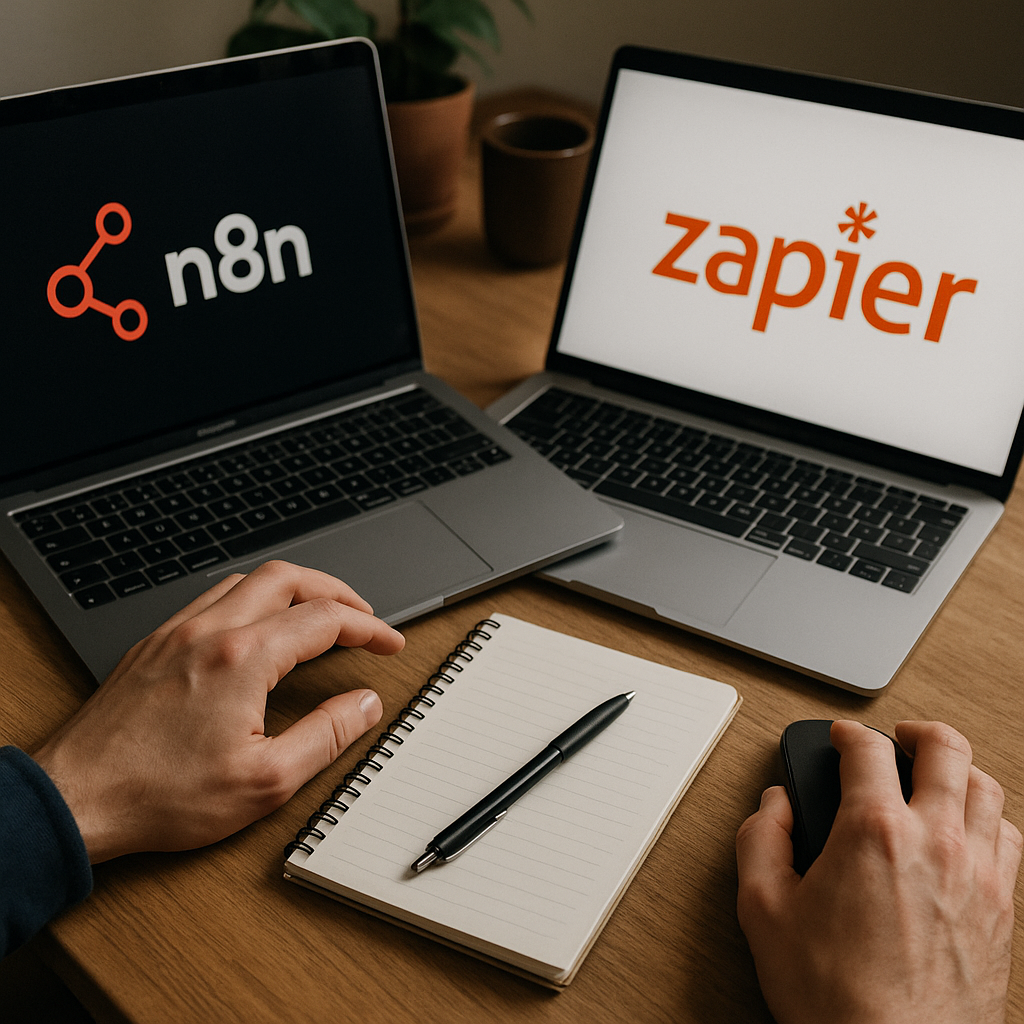 N8N מול Zapier – השוואה מעמיקה בין שתי פלטפורמות האוטומציה המובילות